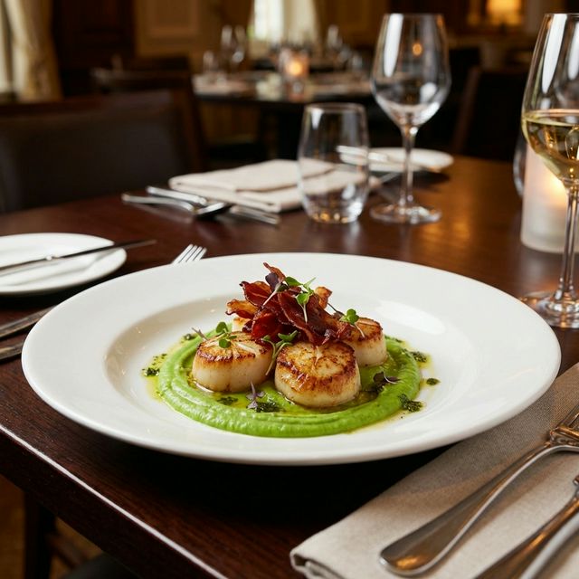 Capesante Scottate al Burro Nocciola